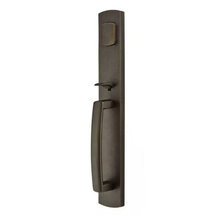 Emtek Medium Bronze Handleset 450923CDMBLH 450923CDMBLH